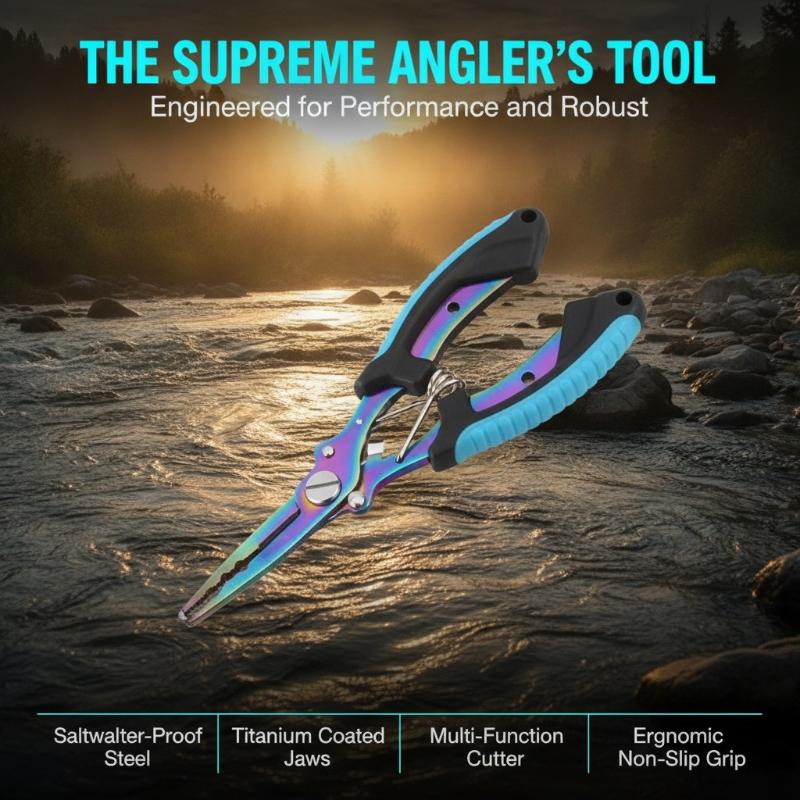 Fishing Hook Sharpener - 1 pièce, pince multifonctionnelle pour la