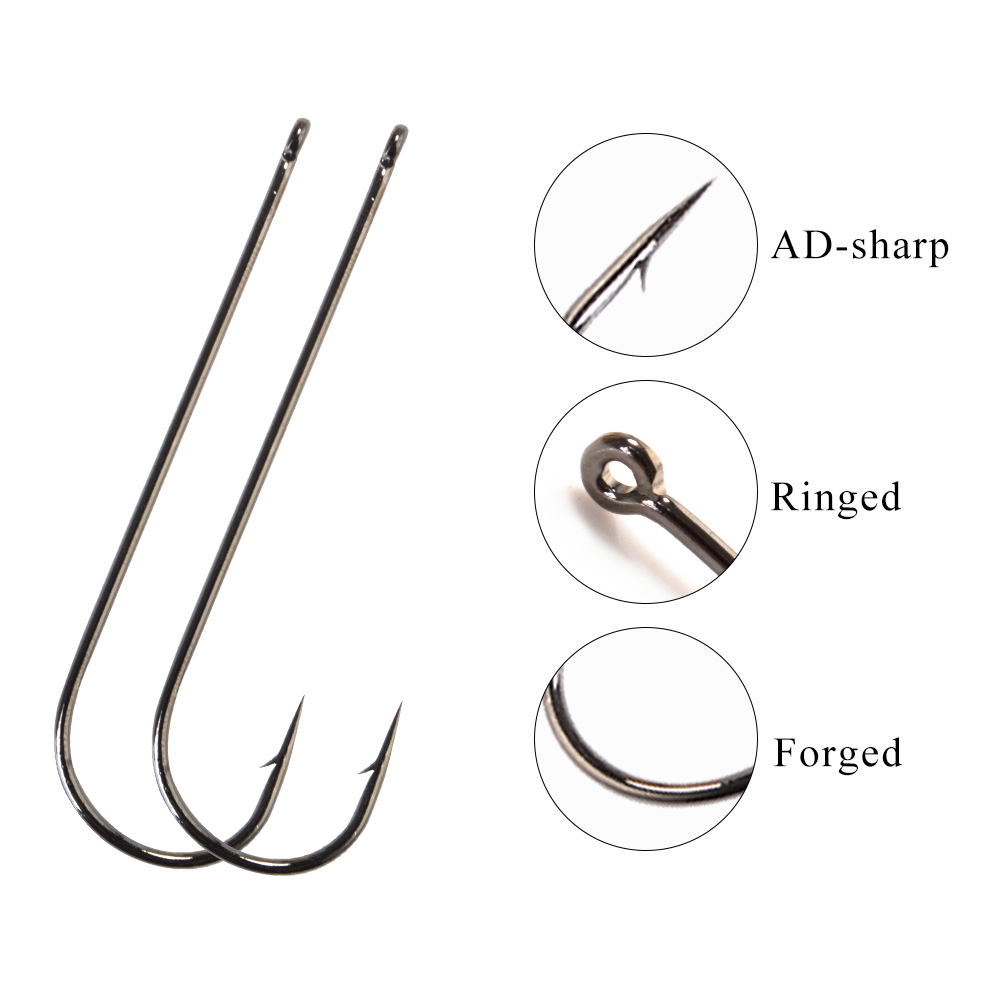 FTK 5-9PCS Hameçon de pêche AB - Fishing Hook Offset avis et prix