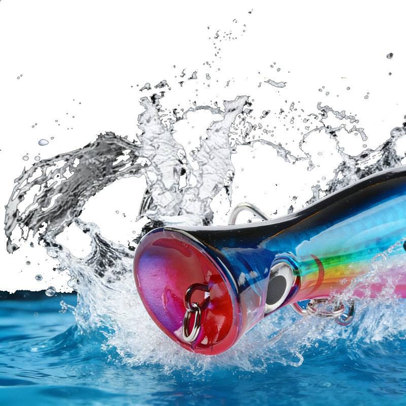 1 pièce 43g Grand Popper Flott - Fishing Hook Treble avis et prix