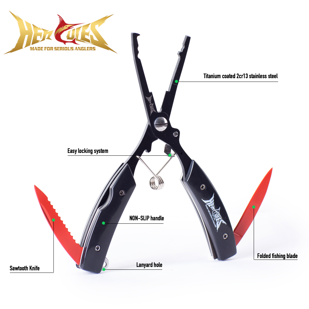 Pince de pêche HERCULES avec é - Fishing Hook Sharpener avis et prix