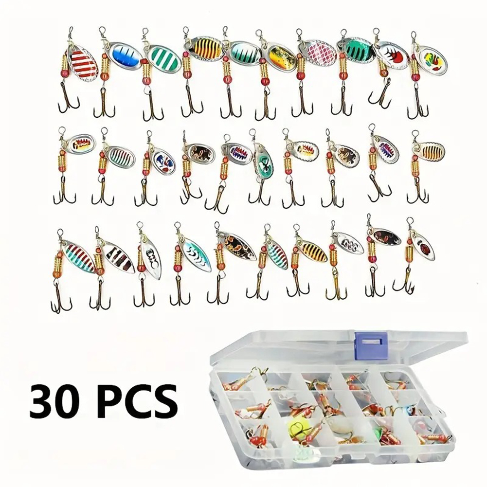 30 pièces, leurre de pêche en  - Fishing Hook Treble avis et prix